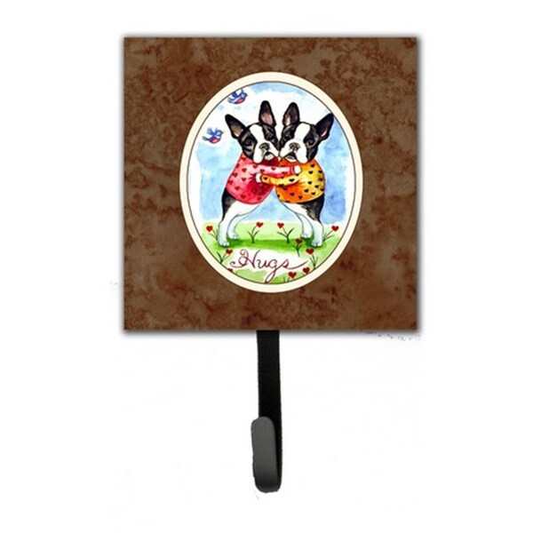 Jensendistributionservices Hugs Boston Terrier Leash or Key Holder MI225445 - main